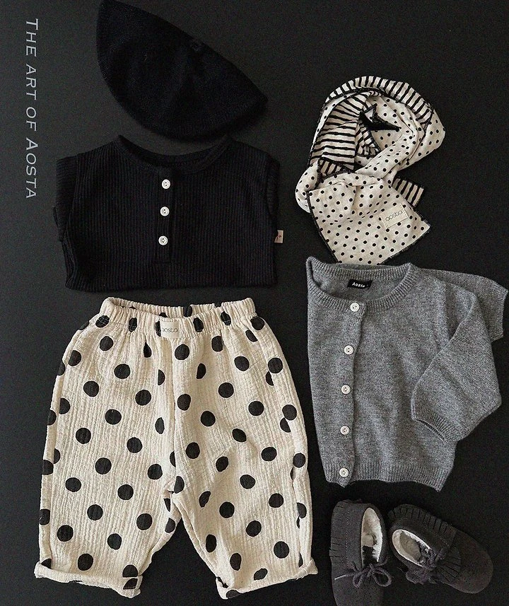 Aosta - Korean Children Fashion - #childofig - Chocohip Muffler - 7