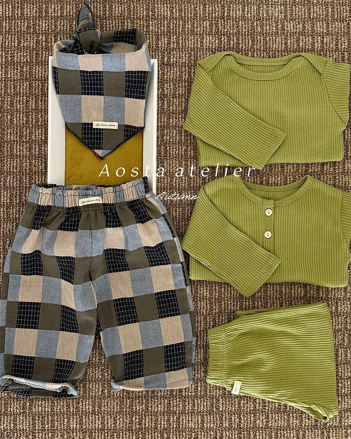 Aosta - Korean Children Fashion - #childofig - Patch Work Pants - 12
