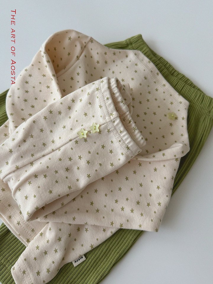 Aosta - Korean Children Fashion - #childofig - Star Candy Leggings - 10