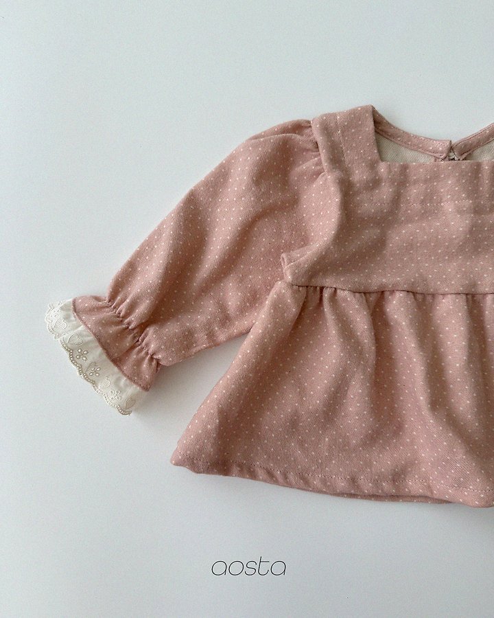 Milk Dot Blouse by Aosta for Child - view 6