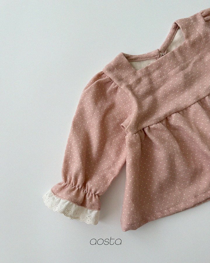 Milk Dot Blouse by Aosta for Child - view 7