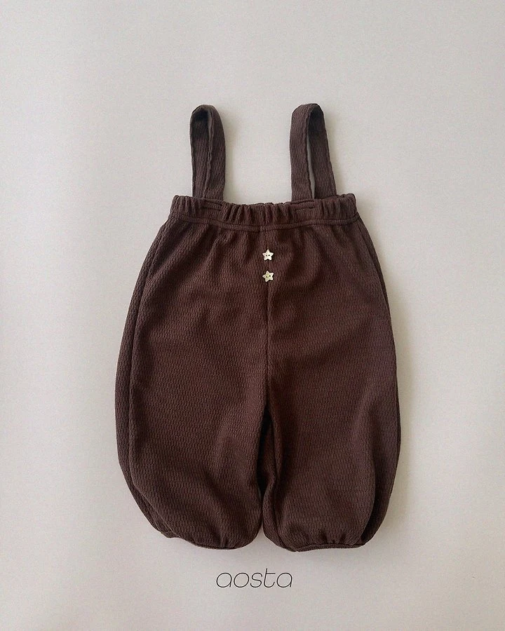 Aosta - Korean Children Fashion - #prettylittlegirls - Star Candy Overalls - 4