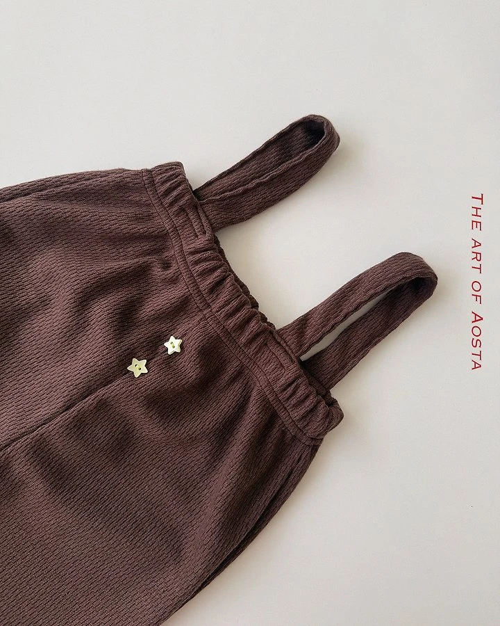 Aosta - Korean Children Fashion - #childofig - Star Candy Overalls - 5