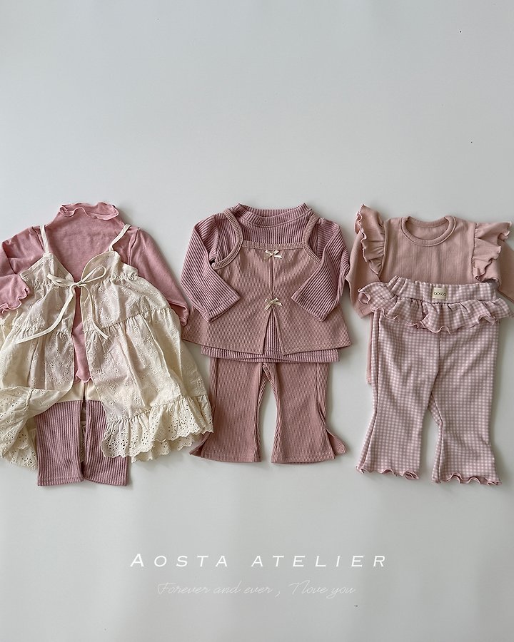 Aosta - Korean Children Fashion - #childrensboutique - Kiki Frill Pants - 10