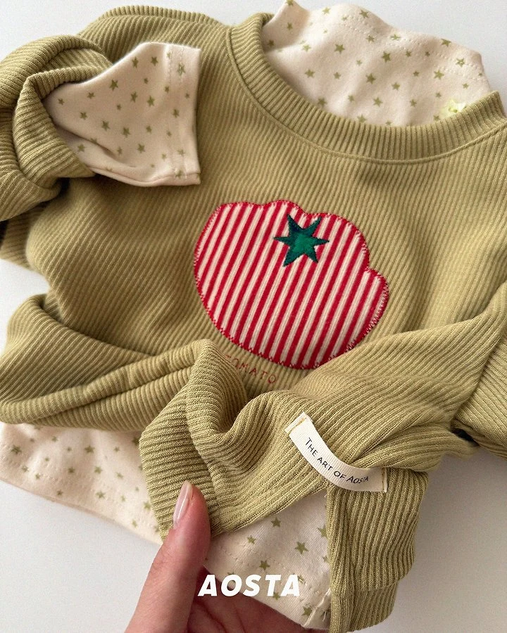 Aosta - Korean Children Fashion - #childrensboutique - Tomato Sweatshirts - 7