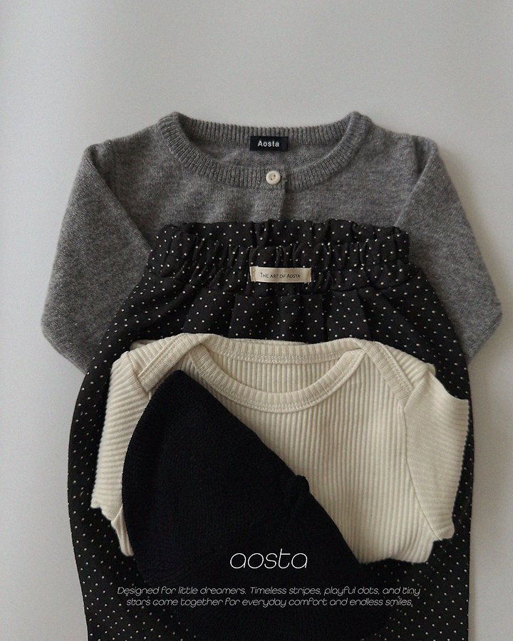 Aosta - Korean Children Fashion - #childrensboutique - Milk Dot Pants - 10