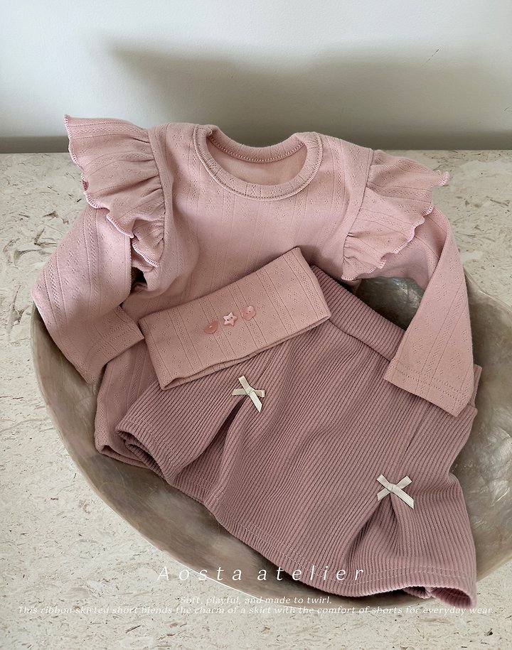 Aosta - Korean Children Fashion - #childrensboutique - Angel Frill Tee - 9