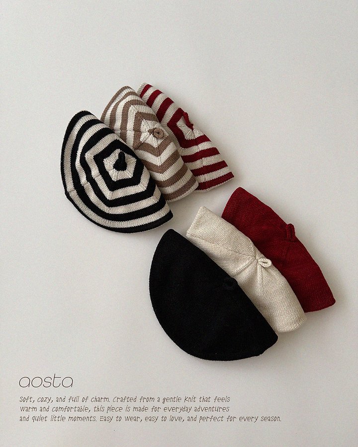 Aosta - Korean Children Fashion - #childrensboutique - Knit Beret