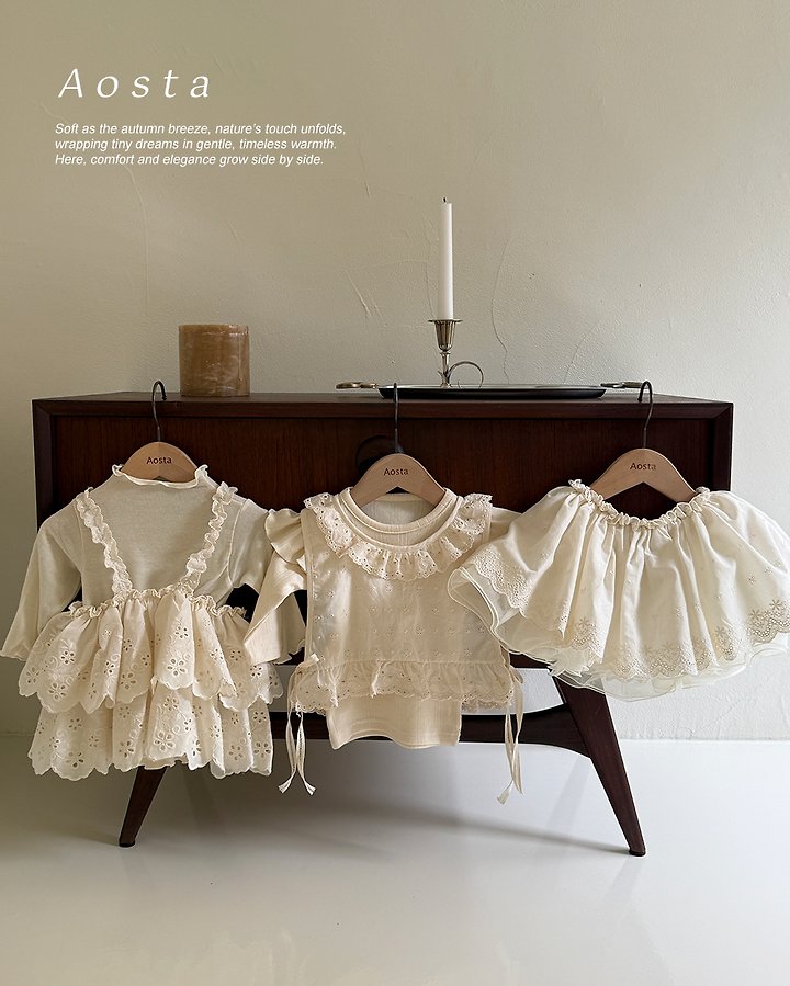 Aosta - Korean Children Fashion - #childrensboutique - Lace Cancan Blouse - 12