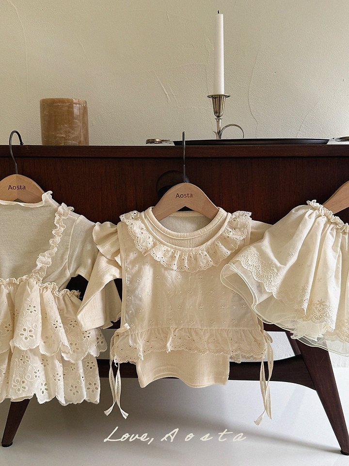 Aosta - Korean Children Fashion - #designkidswear - Lace Olivia Vest - 9