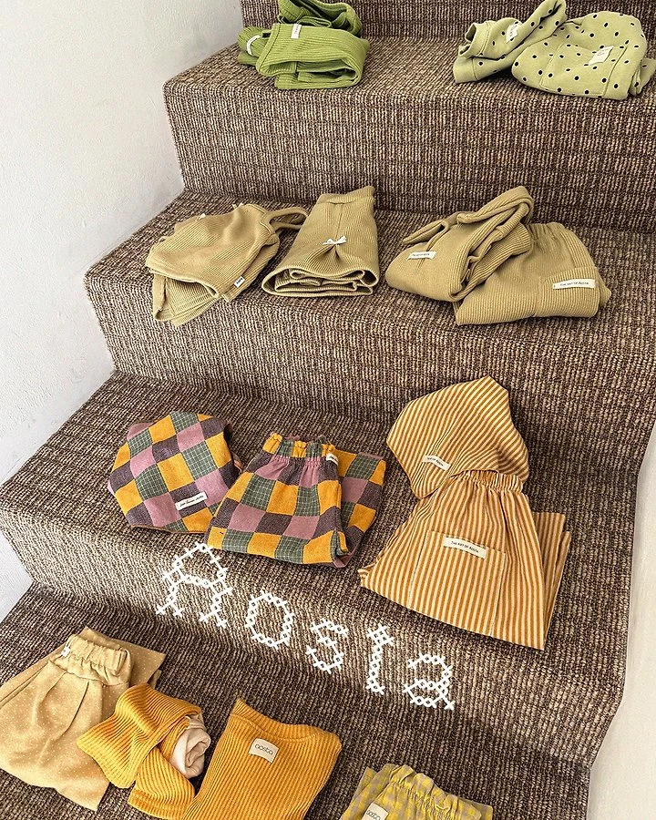 Aosta - Korean Children Fashion - #designkidswear - Patch Work Pants