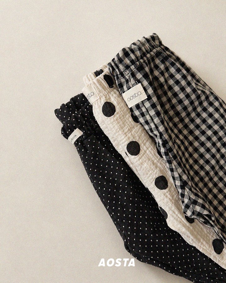 Aosta - Korean Children Fashion - #designkidswear - Milk Dot Pants - 11