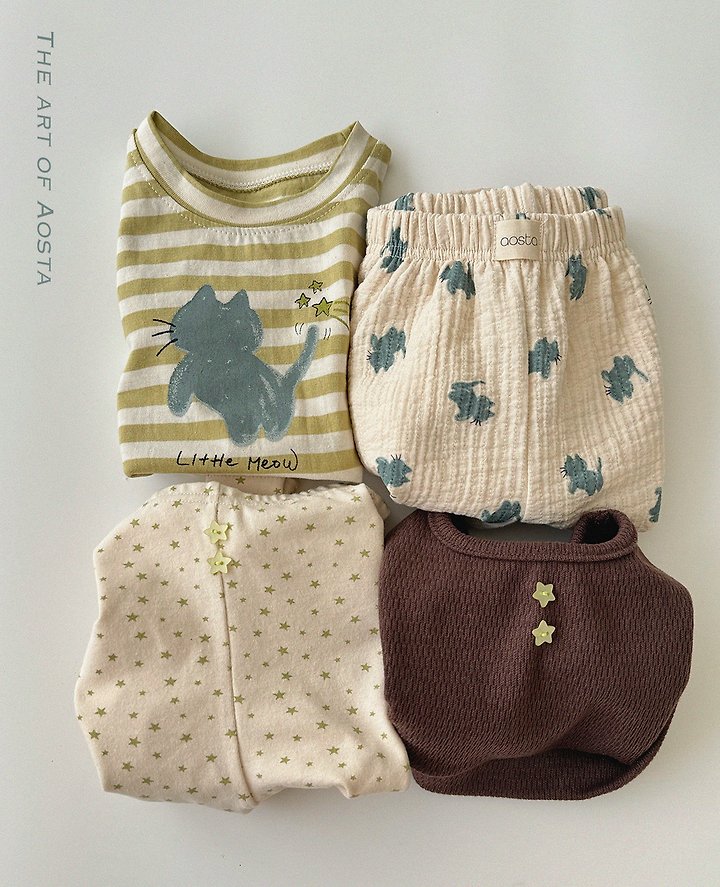 Aosta - Korean Children Fashion - #designkidswear - Meow Tee - 7