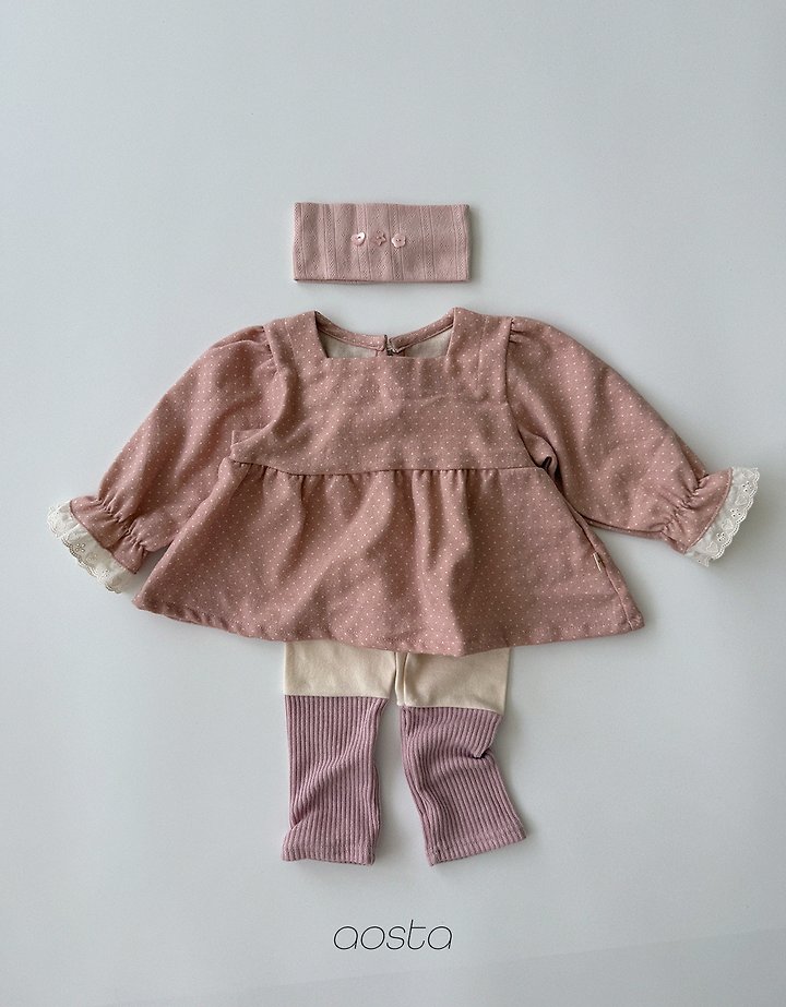 Milk Dot Blouse by Aosta for Child - view 9