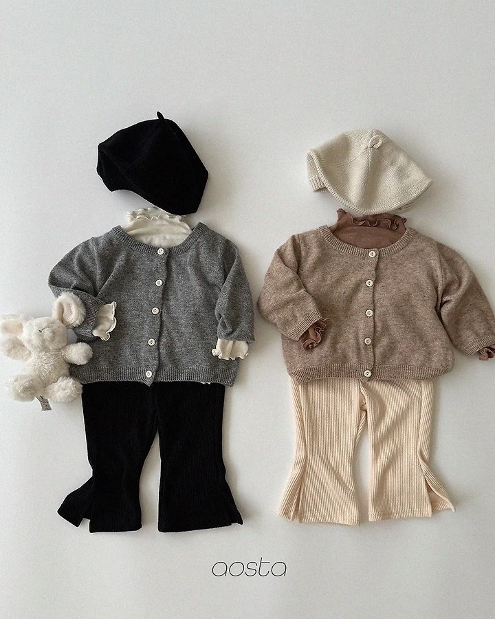 Aosta - Korean Children Fashion - #discoveringself - Jelly Waffle Pants - 12