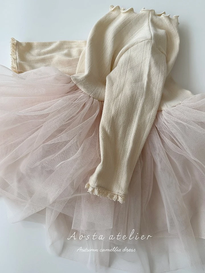 Aosta - Korean Children Fashion - #discoveringself - Camelia One-piece