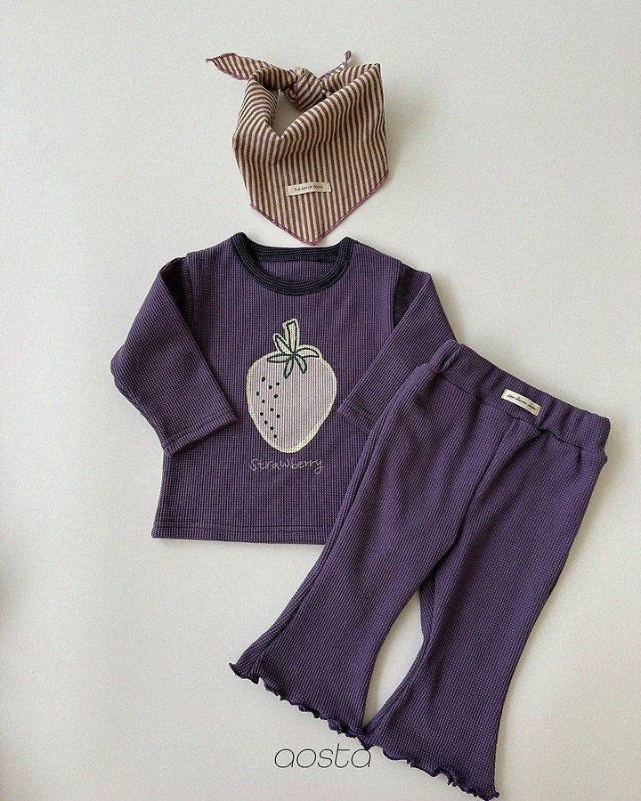 Aosta - Korean Children Fashion - #discoveringself - Strawberry Tee - 9