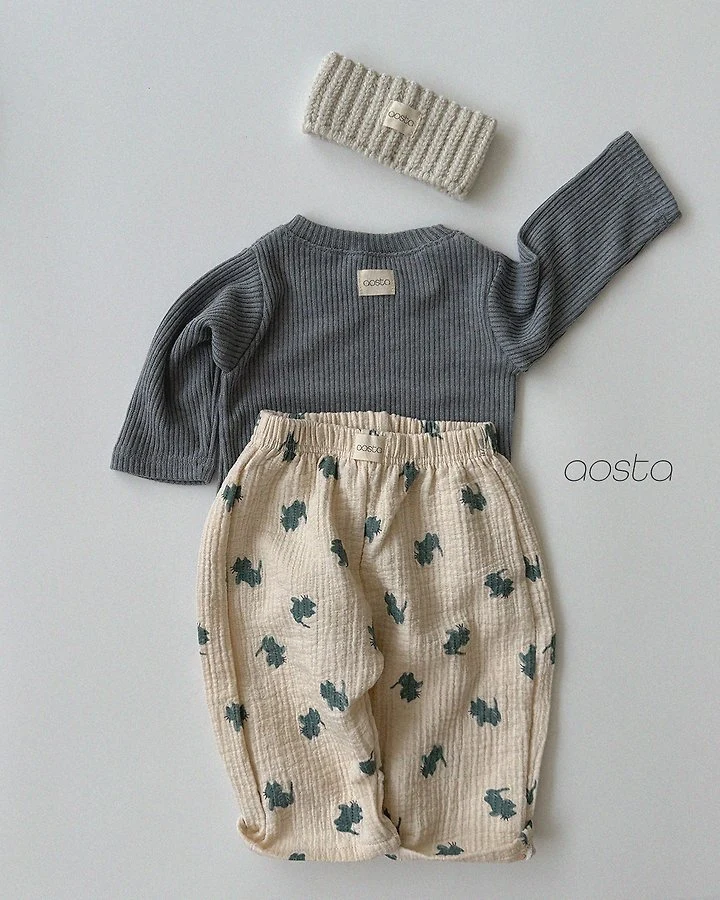 Aosta - Korean Children Fashion - #discoveringself - Signature Pants - 7