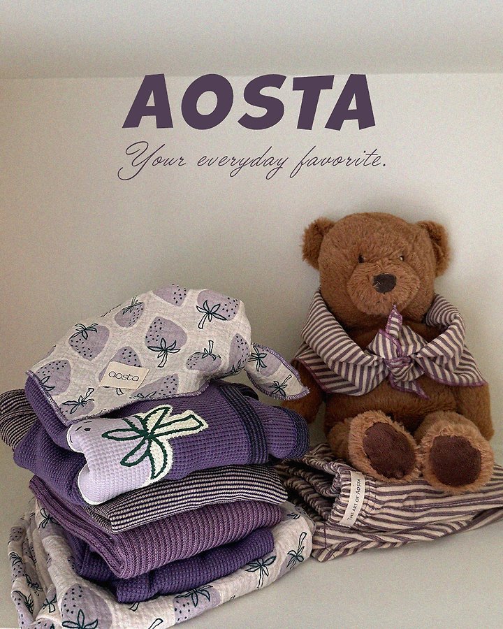 Aosta - Korean Children Fashion - #fashionkids - Strawberry Scarf - 6