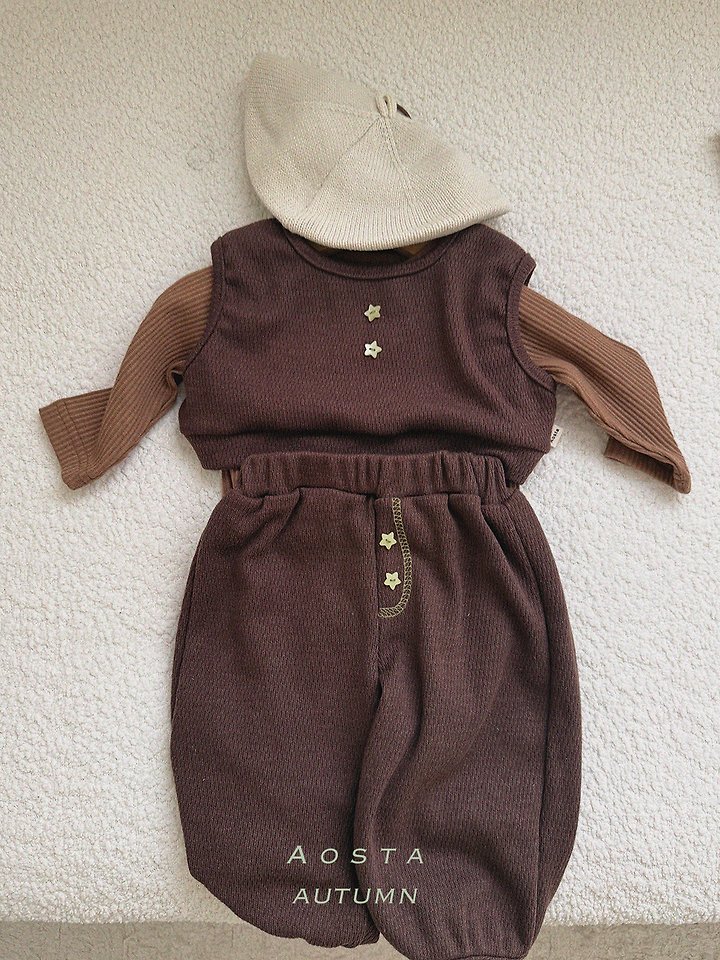 Aosta - Korean Children Fashion - #fashionkids - Star Candy Vest - 10