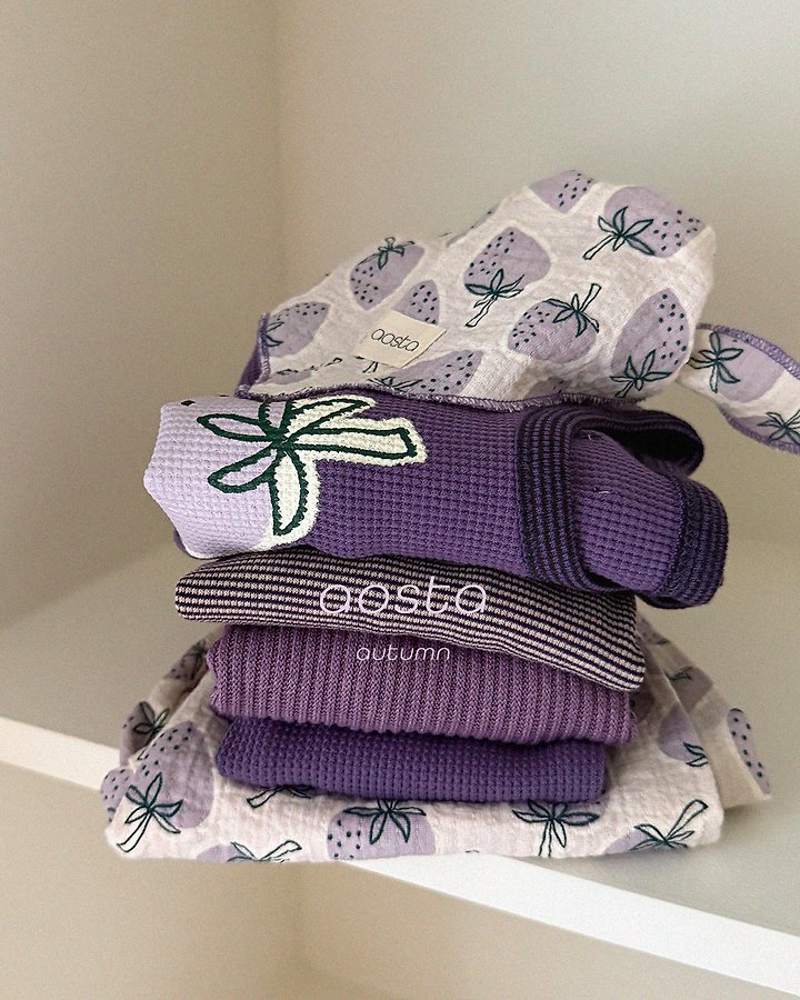 Aosta - Korean Children Fashion - #kidsshorts - Strawberry Scarf - 7