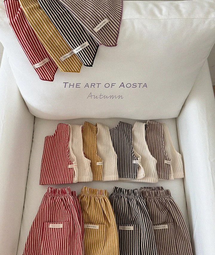 Aosta - Korean Children Fashion - #kidsshorts - Louis Vest - 3