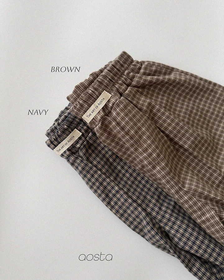 Aosta - Korean Children Fashion - #kidsshorts - Mocha Balloon Pants