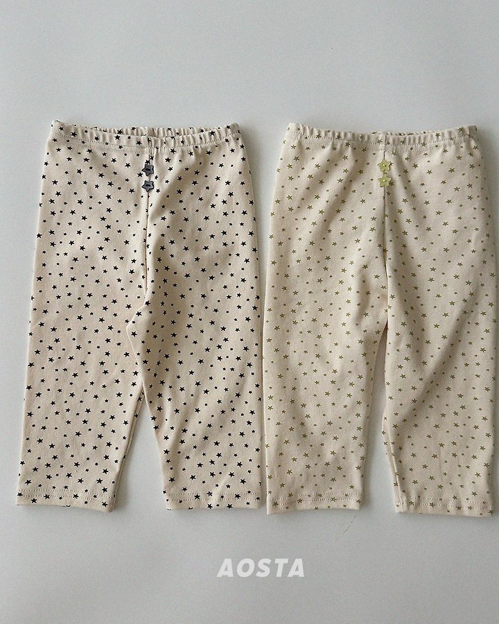 Aosta - Korean Children Fashion - #kidsshorts - Star Candy Leggings