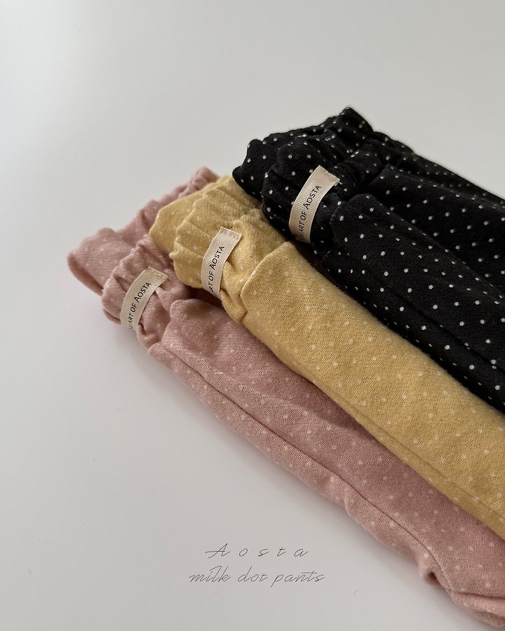 Aosta - Korean Children Fashion - #kidsstore - Milk Dot Pants