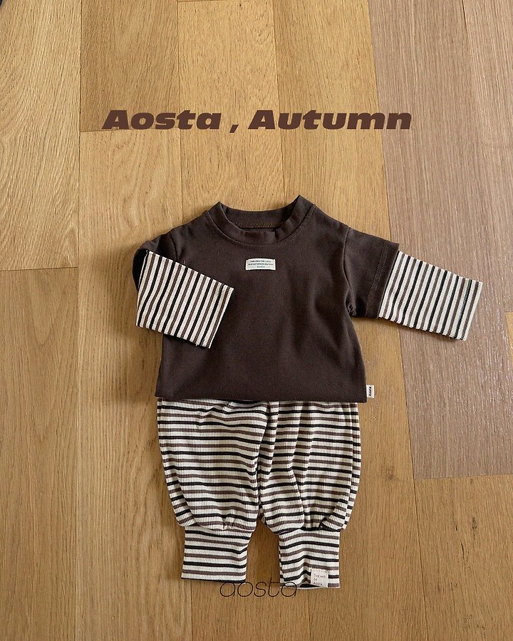Aosta - Korean Children Fashion - #kidsstore - Crayon Tee - 12