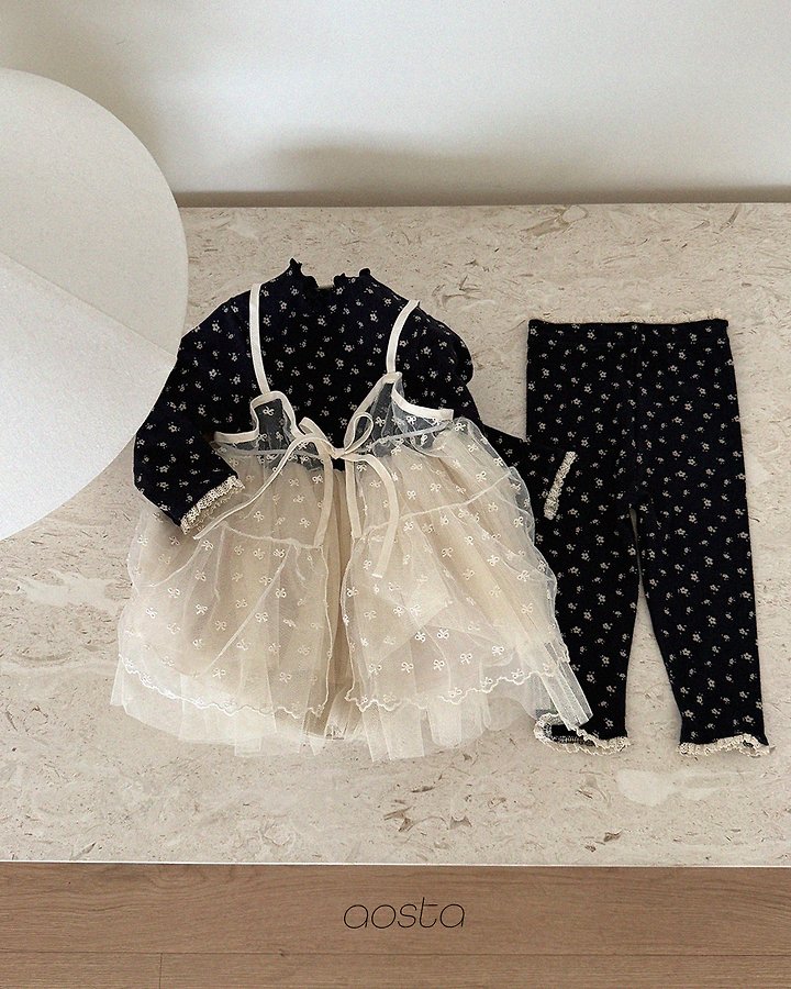 Aosta - Korean Children Fashion - #kidsstore - Lace Ribbon Open One-piece - 9