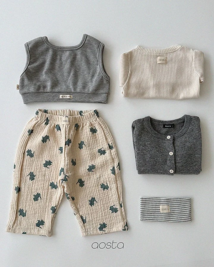 Aosta - Korean Children Fashion - #kidsstore - Signature Pants - 10