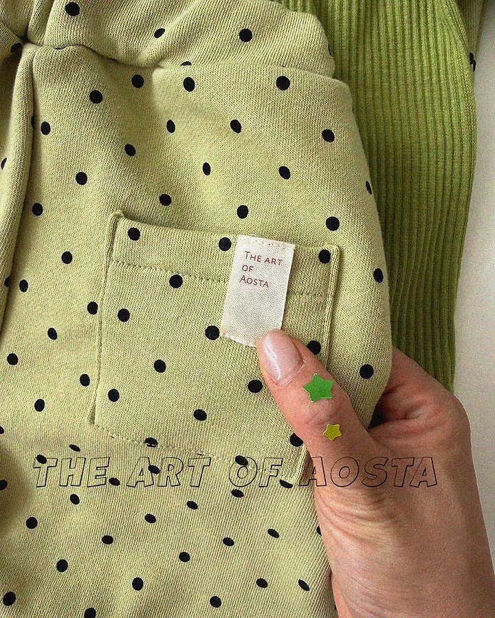 Aosta - Korean Children Fashion - #littlefashionista - Dot Tongtong Pants - 3