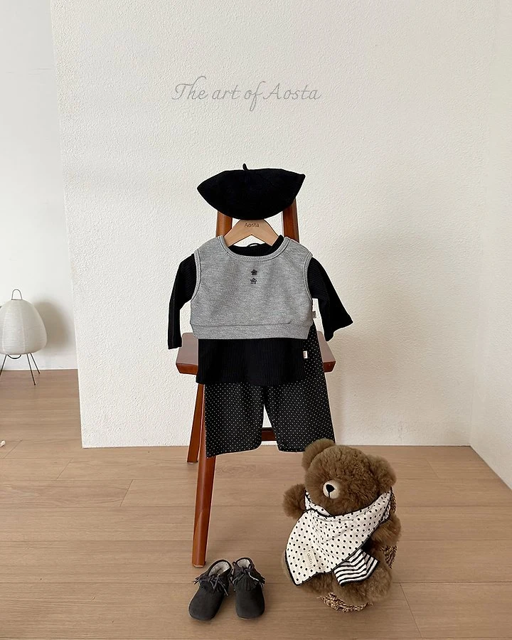 Aosta - Korean Children Fashion - #Kfashion4kids - Milk Dot Pants - 4
