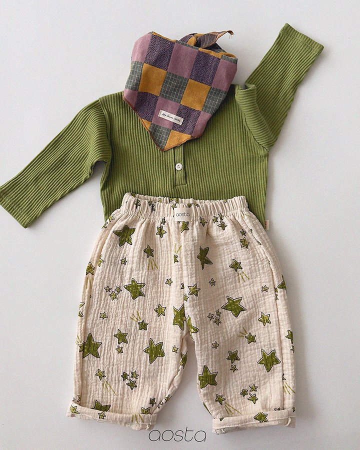 Aosta - Korean Children Fashion - #littlefashionista - Butter Button Tee - 7