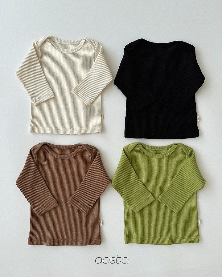 Aosta - Korean Children Fashion - #littlefashionista - Butter Tee