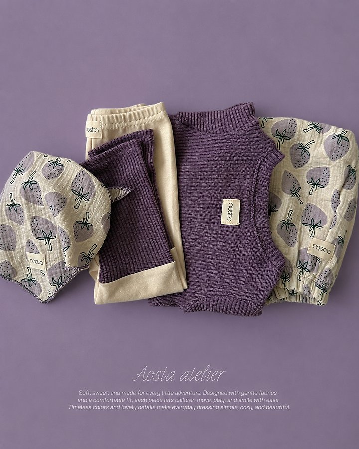 Aosta - Korean Children Fashion - #littlefashionista - Strawberry Pants - 11