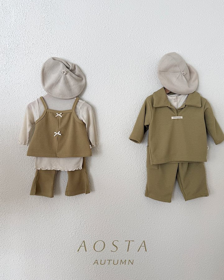 Aosta - Korean Children Fashion - #littlefashionista - Mulmul Collar Tee - 10