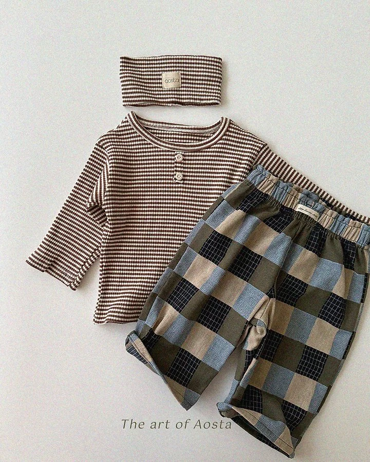Aosta - Korean Children Fashion - #magicofchildhood - Cookie Tee - 10