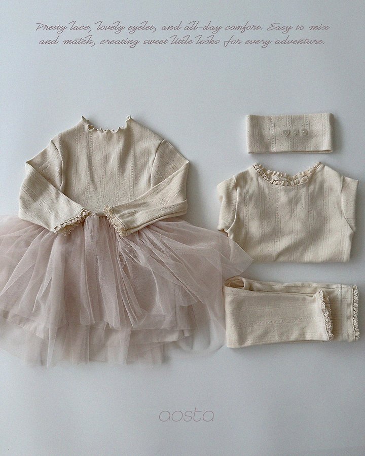 Aosta - Korean Children Fashion - #magicofchildhood - Camelia One-piece - 8