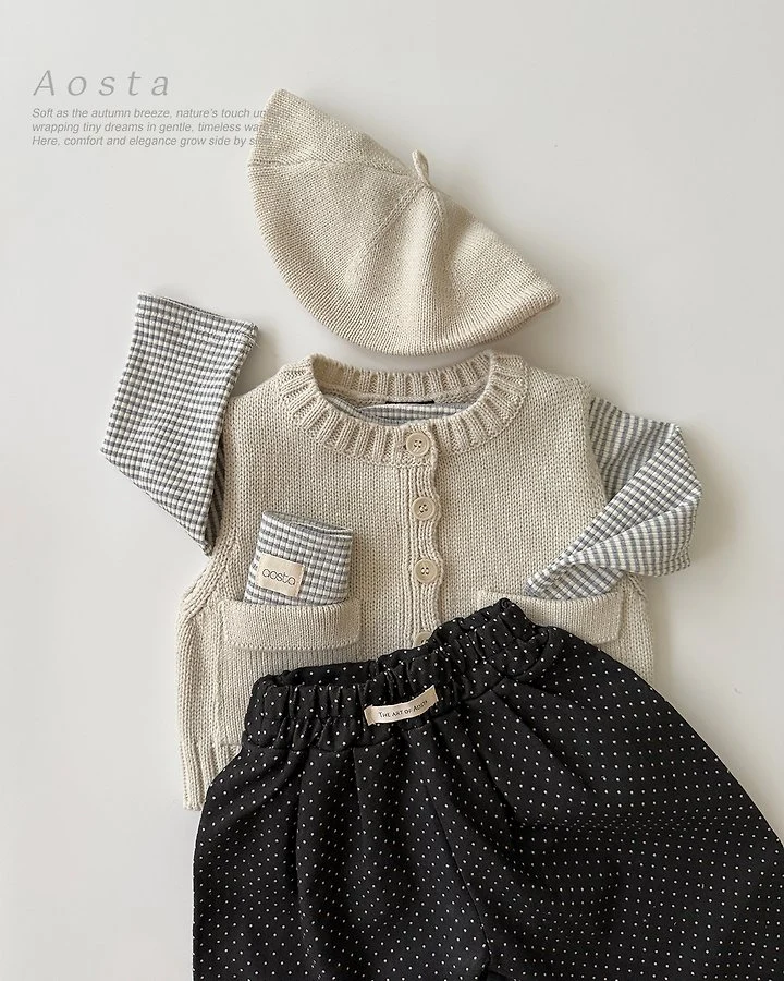 Aosta - Korean Children Fashion - #magicofchildhood - Milk Dot Pants - 5