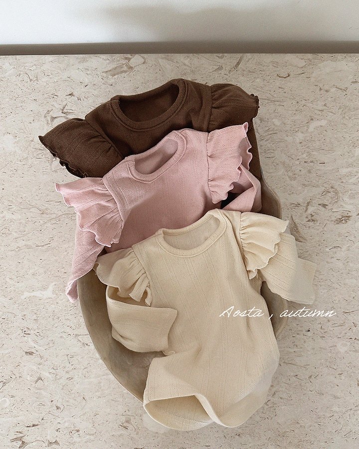 Aosta - Korean Children Fashion - #littlefashionista - Angel Frill Tee - 4