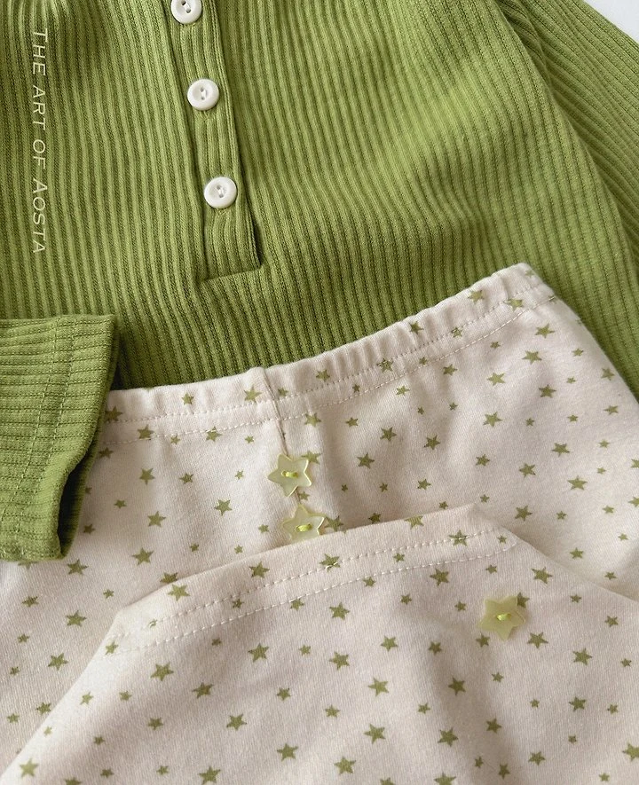 Aosta - Korean Children Fashion - #magicofchildhood - Star Candy Tee - 10