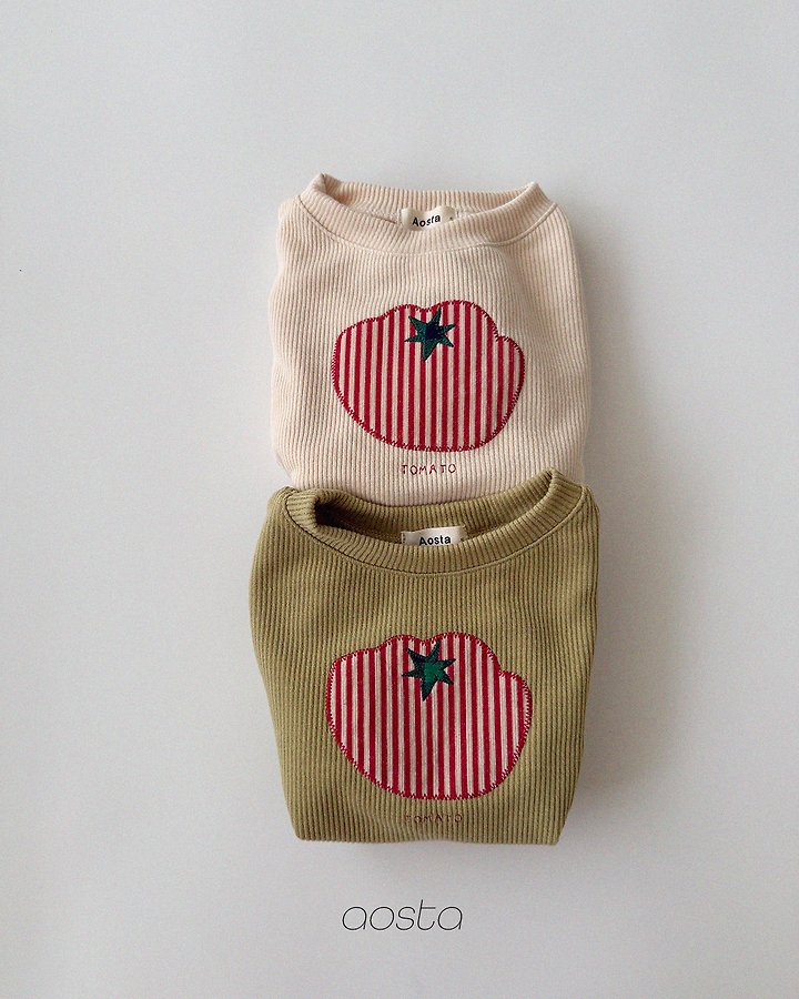 Aosta - Korean Children Fashion - #minifashionista - Tomato Sweatshirts