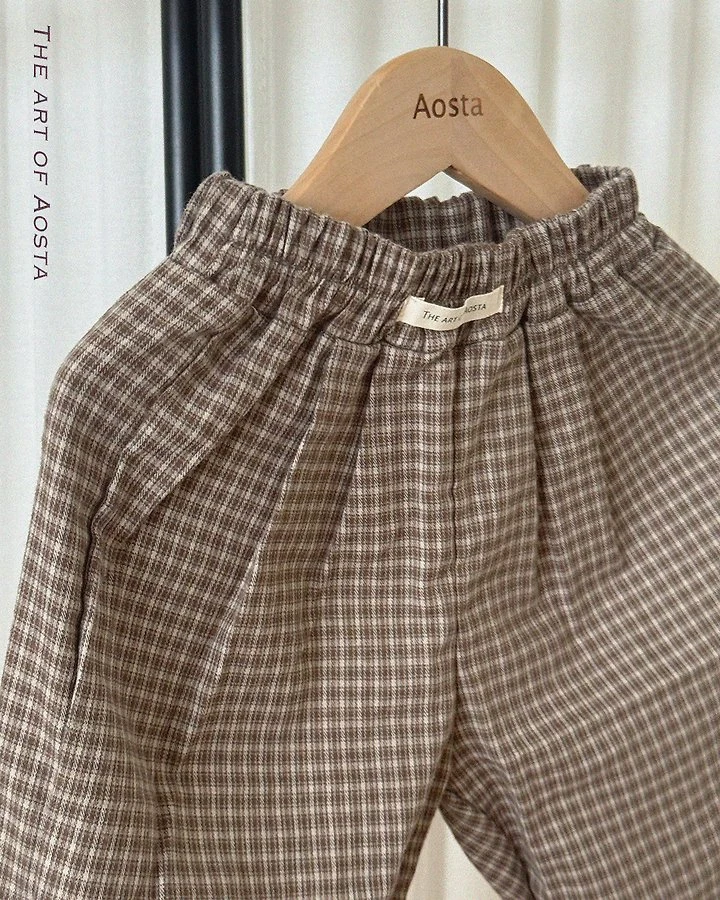 Aosta - Korean Children Fashion - #minifashionista - Mocha Balloon Pants - 7
