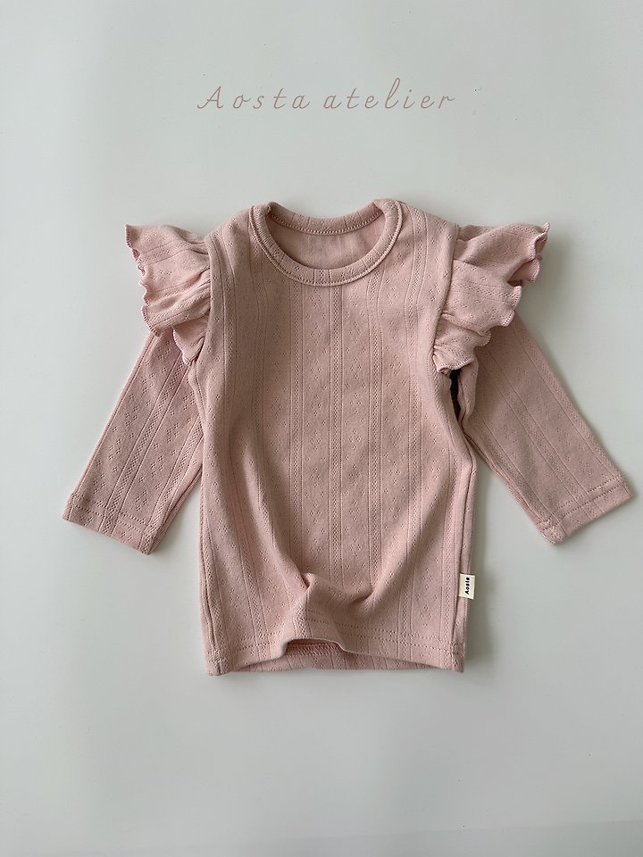 Aosta - Korean Children Fashion - #minifashionista - Angel Frill Tee - 5