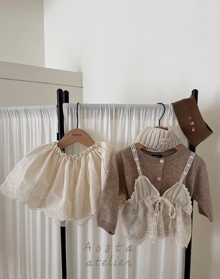Aosta - Korean Children Fashion - #minifashionista - Lace Bustier - 10