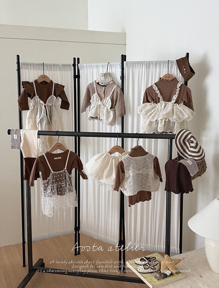 Aosta - Korean Children Fashion - #prettylittlegirls - Lace Open Vest - 8