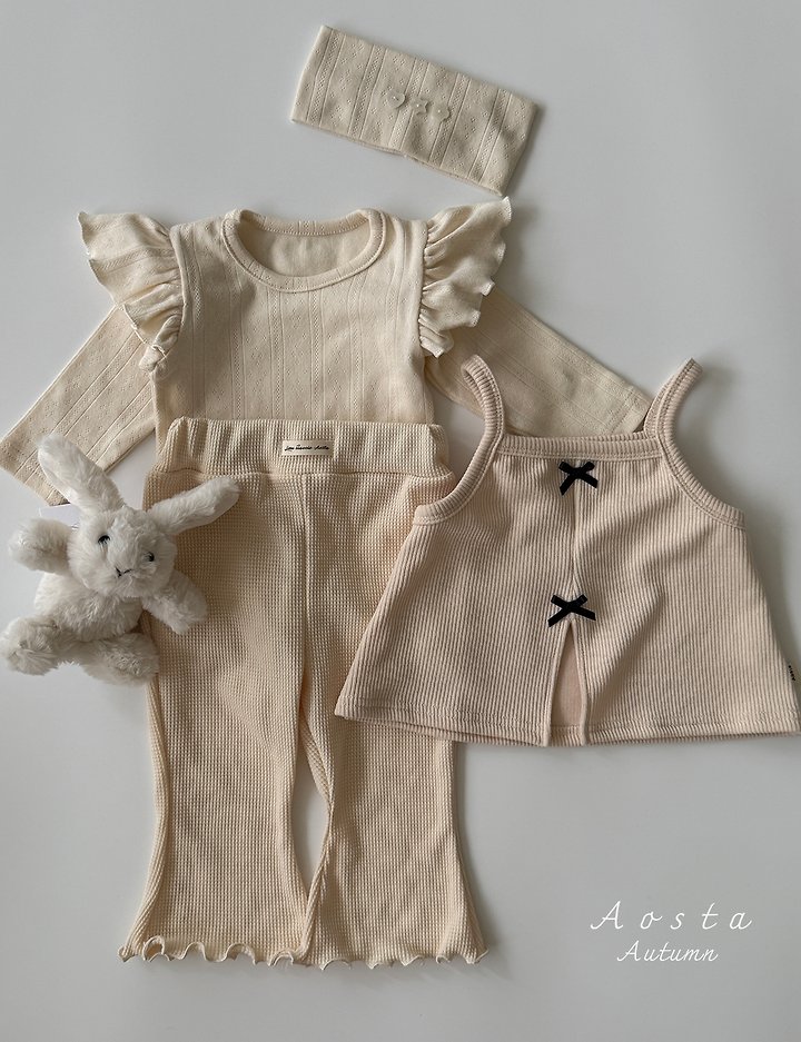 Aosta - Korean Children Fashion - #prettylittlegirls - Jelly Waffle Pants - 5