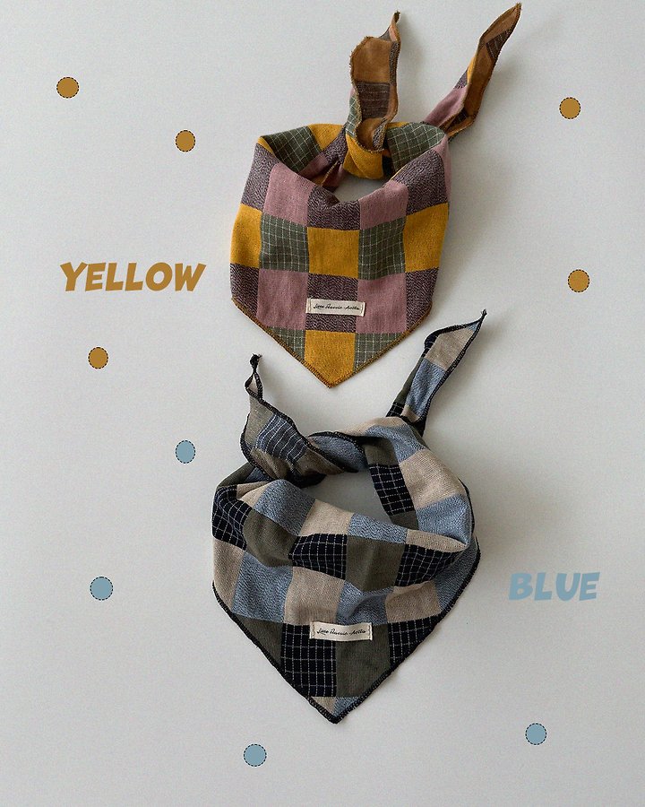 Aosta - Korean Children Fashion - #prettylittlegirls - Patch Work Scarf